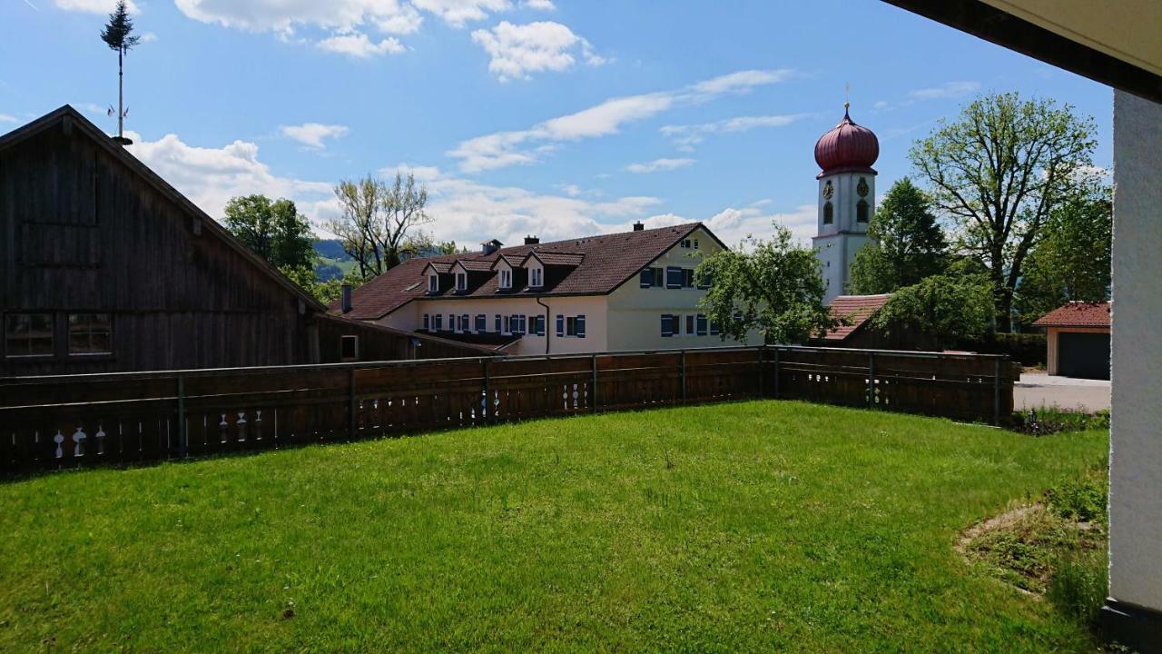 ruhig gelegene Allgäuer Ferienwohnung Scheidegg Exterior foto